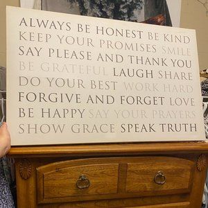 Hobby lobby wall decor family room decor inspirational